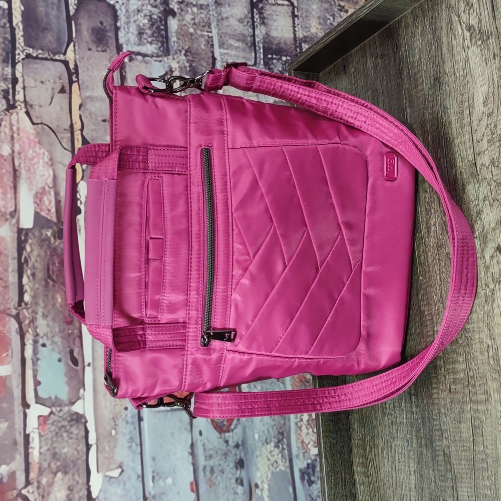 Lug® "Courier" North/South Convertible Crossbody/Tote Bag - Picture 4 of 14